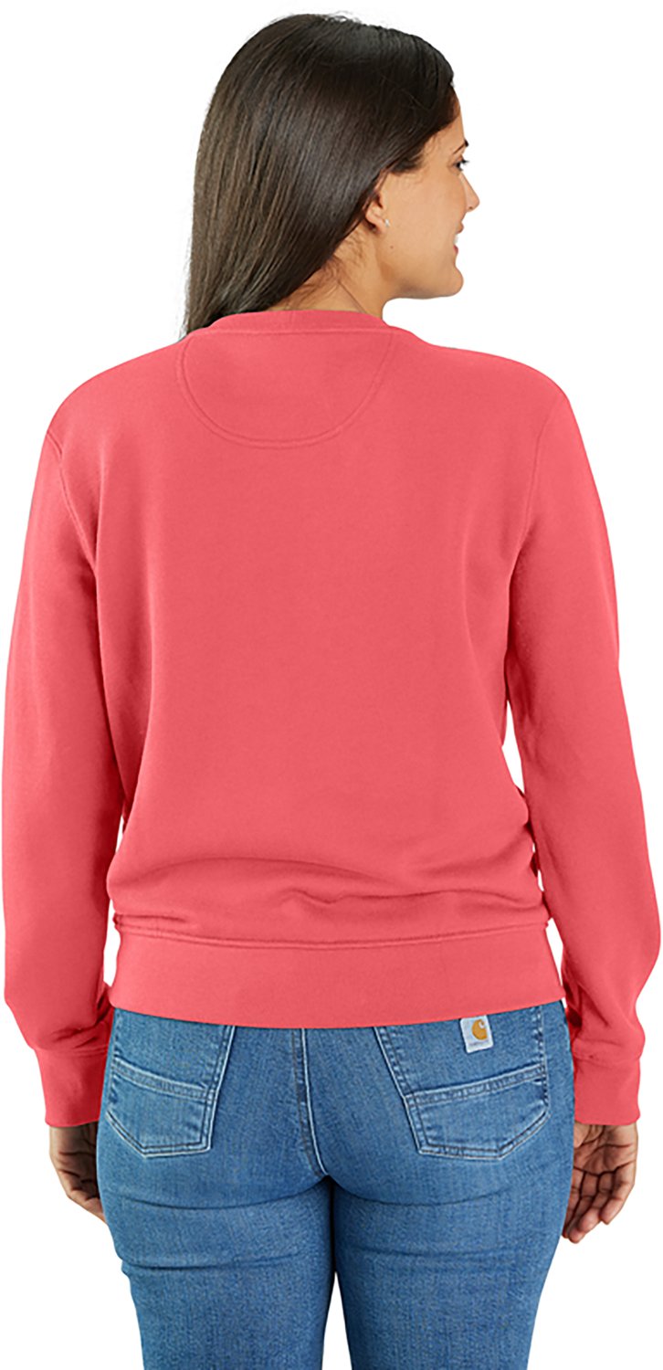 Carhartt Women's Relaxed Fit Midweight French Terry Crew Neck Sweatshirt - view number 2