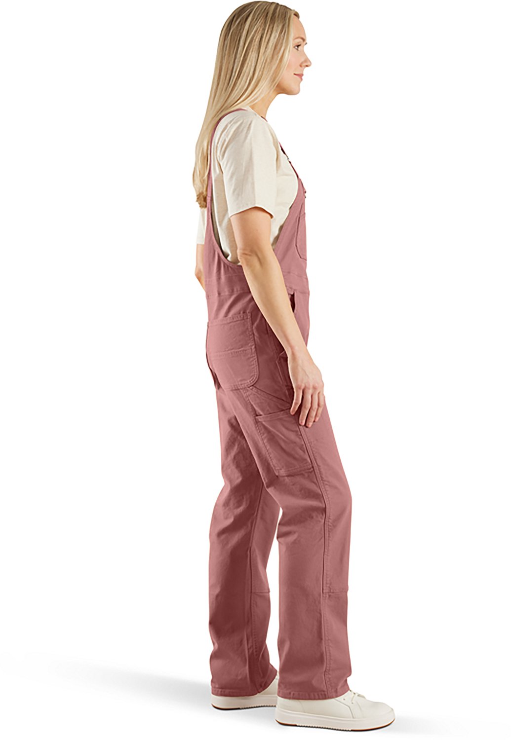 Carhartt Women's Rugged Flex Loose Fit Canvas Bib Overalls - view number 2