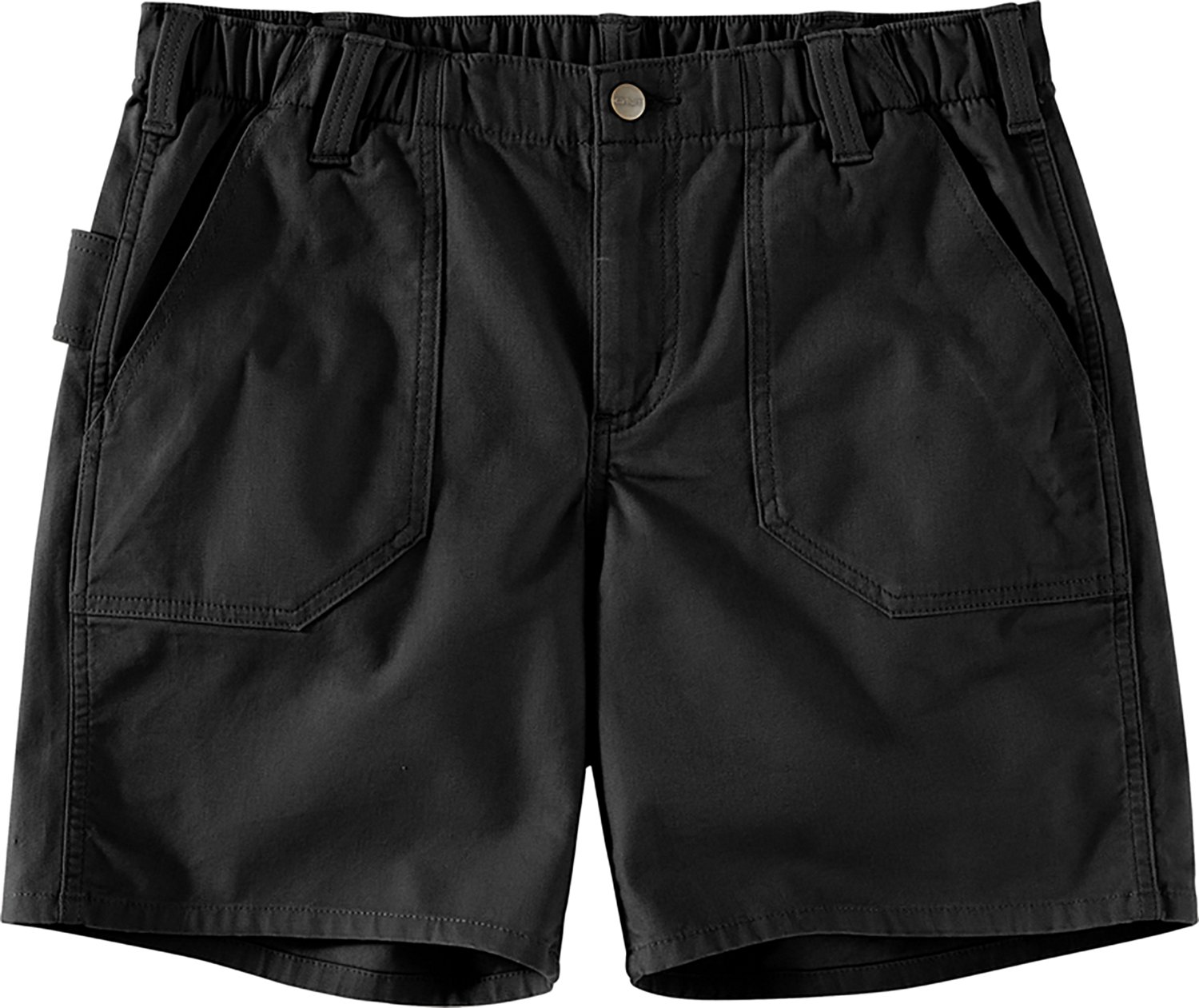 Carhartt Women's Rugged Flex Relaxed Fit Canvas Work Shorts 5 in - view number 3