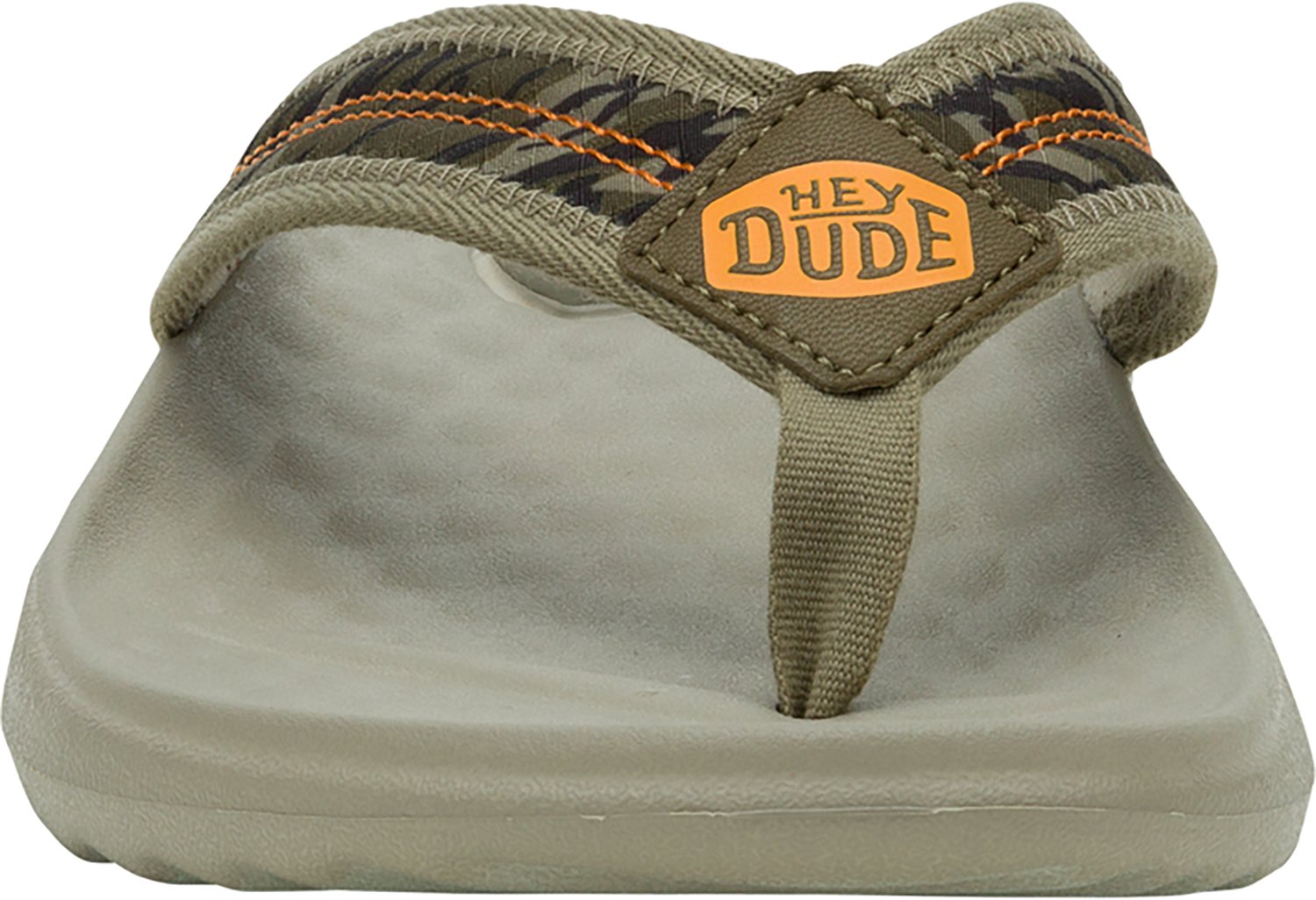 Hey Dude Men's Myers Mossy Oak Camo Flip Flops - view number 7
