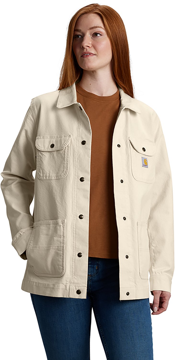Carhartt Women's Rugged Flex® Loose Fit Canvas Chore Jacket - view number 3