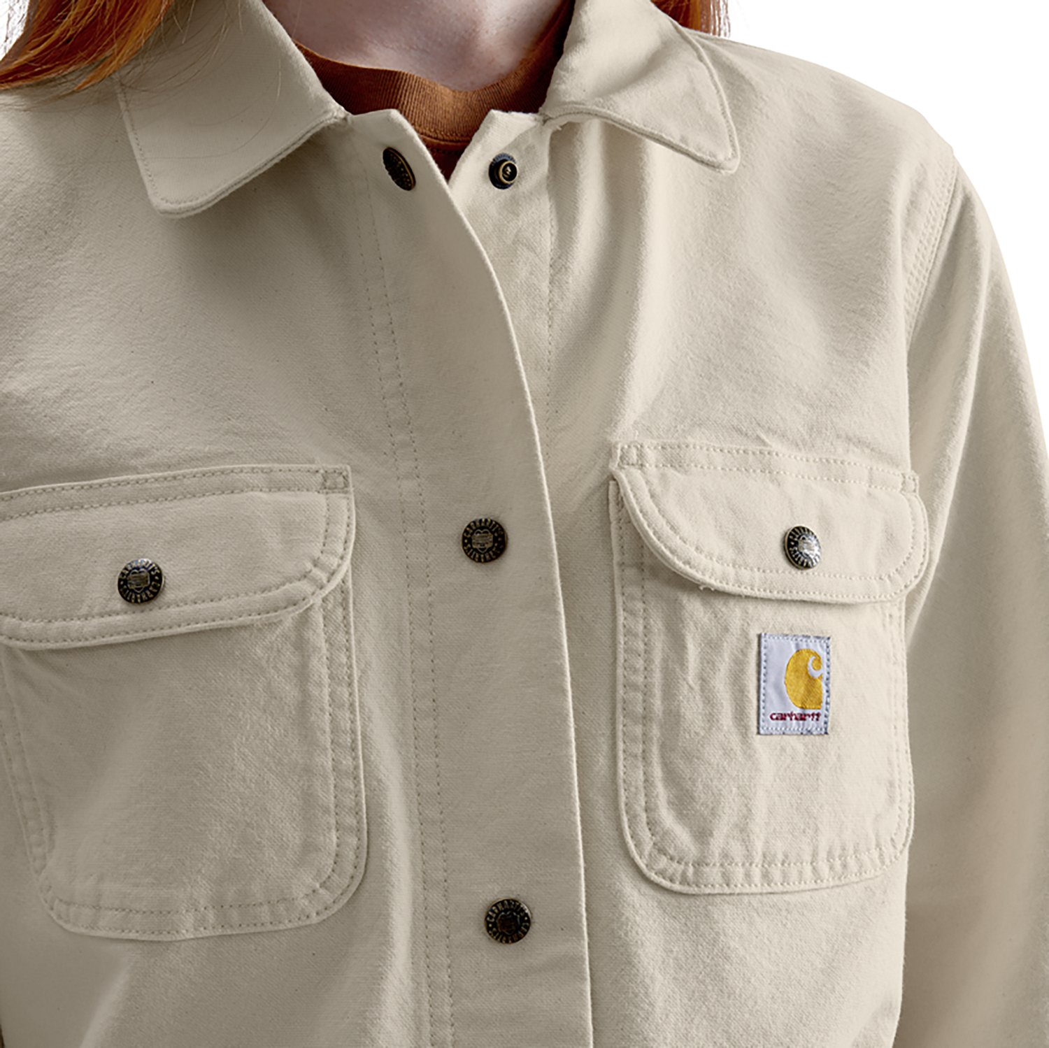 Carhartt Women's Rugged Flex® Loose Fit Canvas Chore Jacket - view number 5