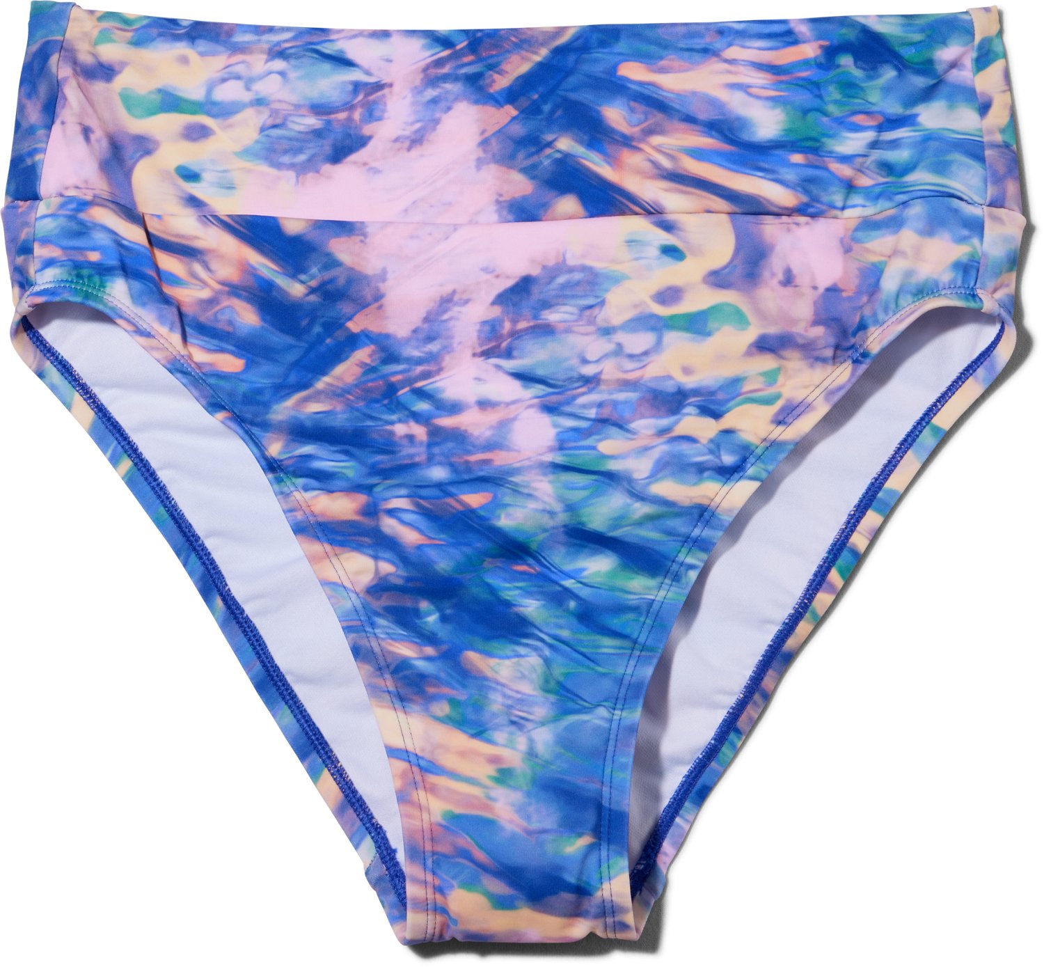 Freely Women's Kaleidoscope Banded High Waisted Swim Briefs                                                                      - view number 4