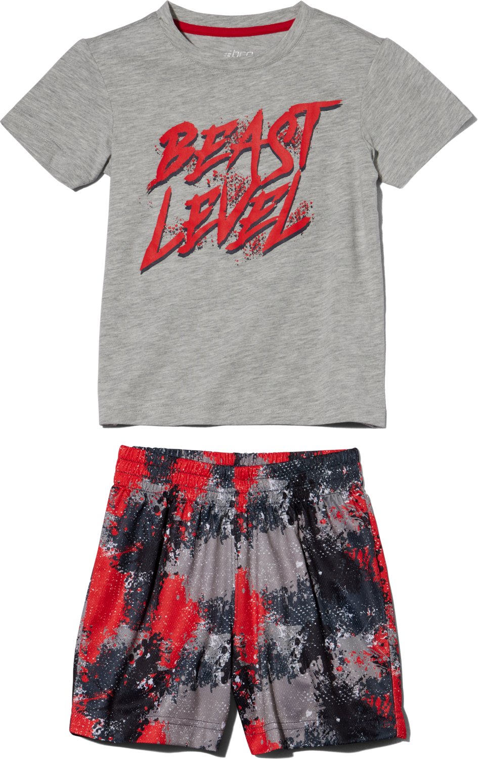 BCG Toddler Boys' Beast Level Short Sleeve T-shirt Set                                                                           - view number 1