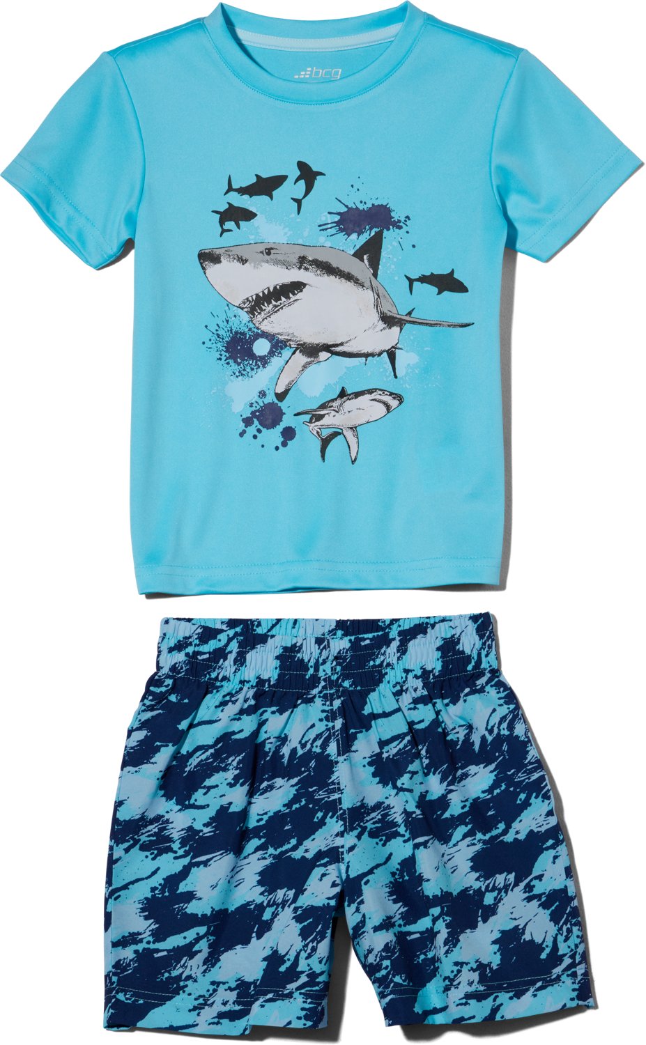 BCG Boys' Shark Attack Graphic T-shirt Set                                                                                       - view number 1