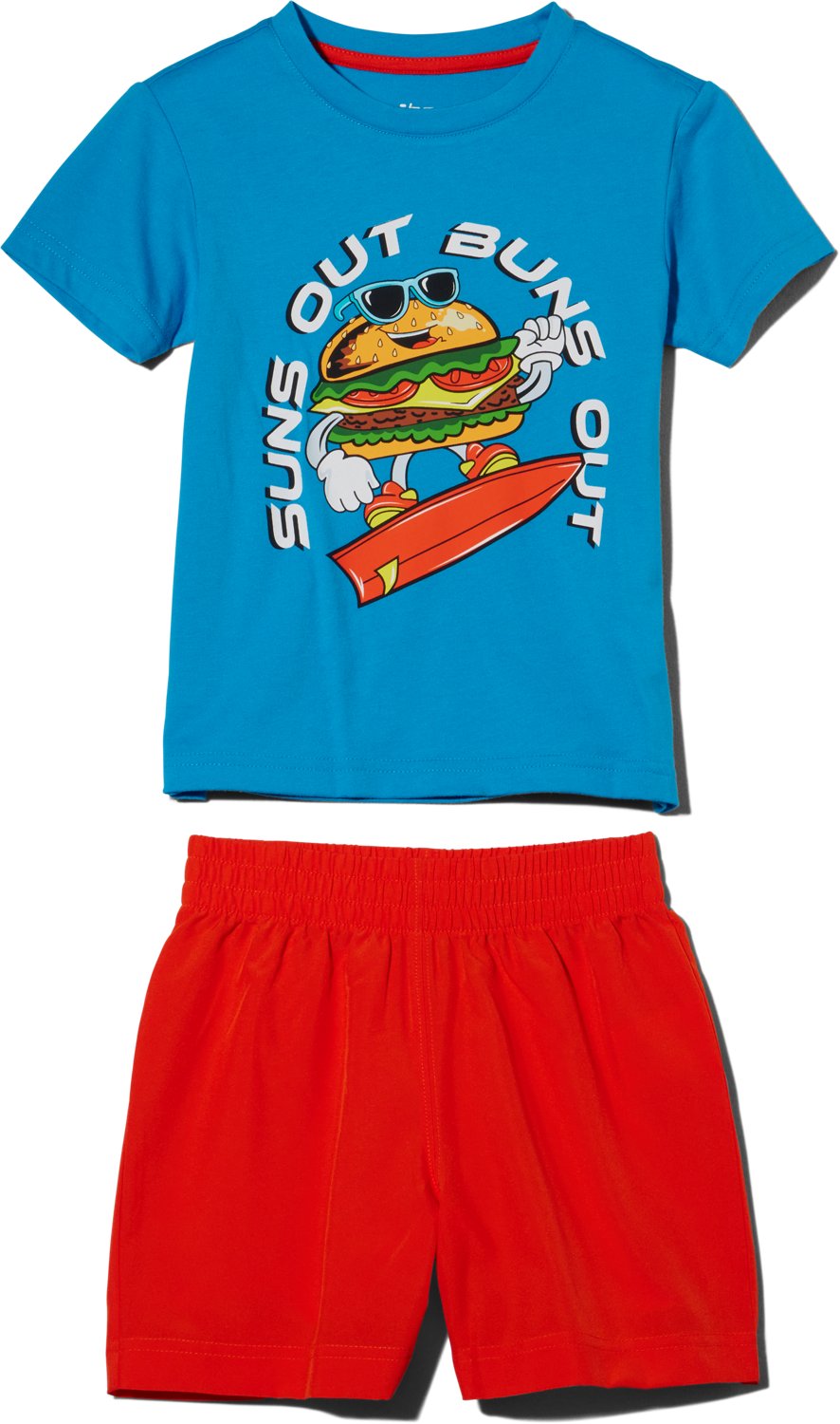 BCG Boys' 4-7 Buns Out Short Sleeve T-shirt Set - view number 1
