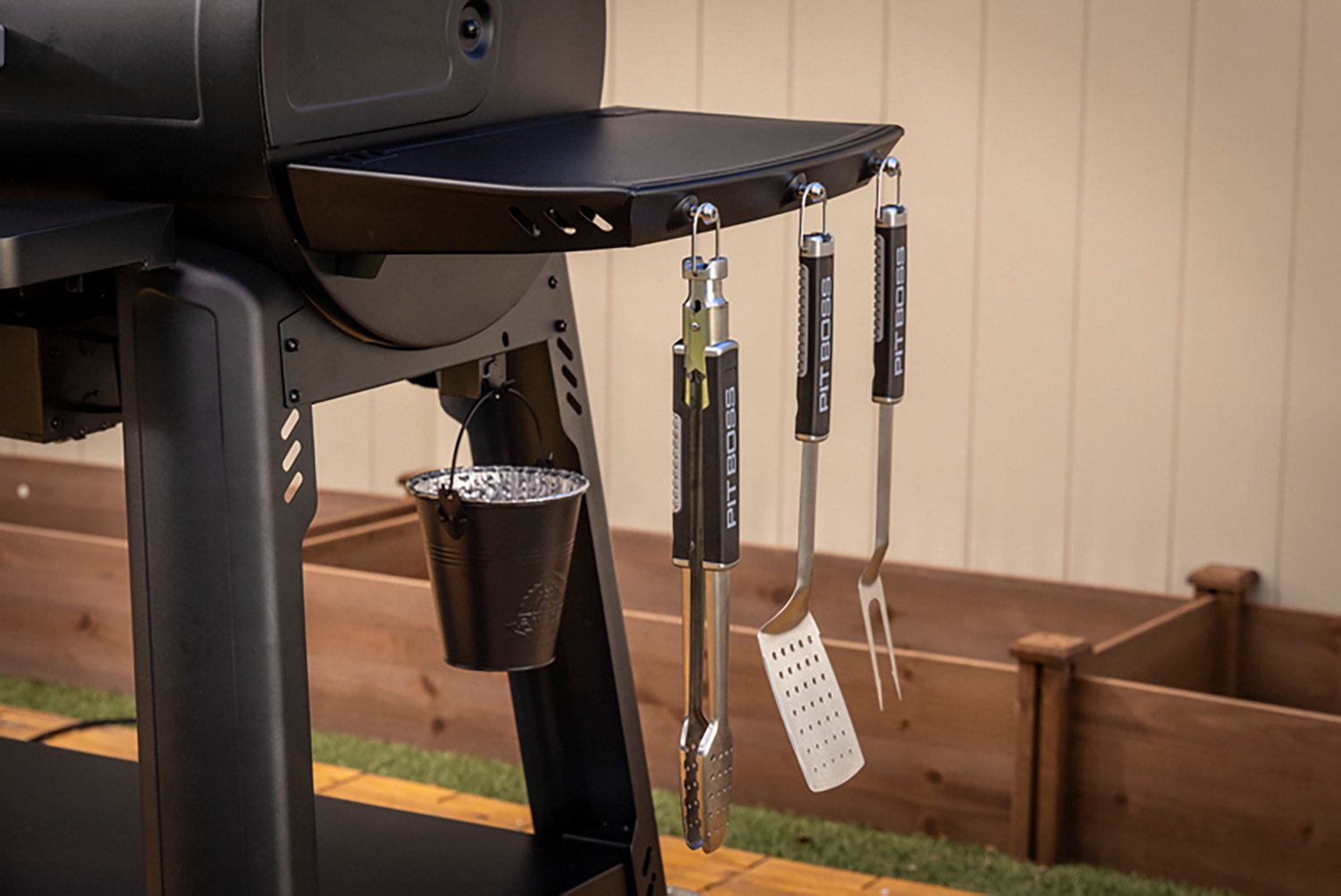 Pit Boss 1600 Competition Series Roll Top Pellet Grill                                                                           - view number 7