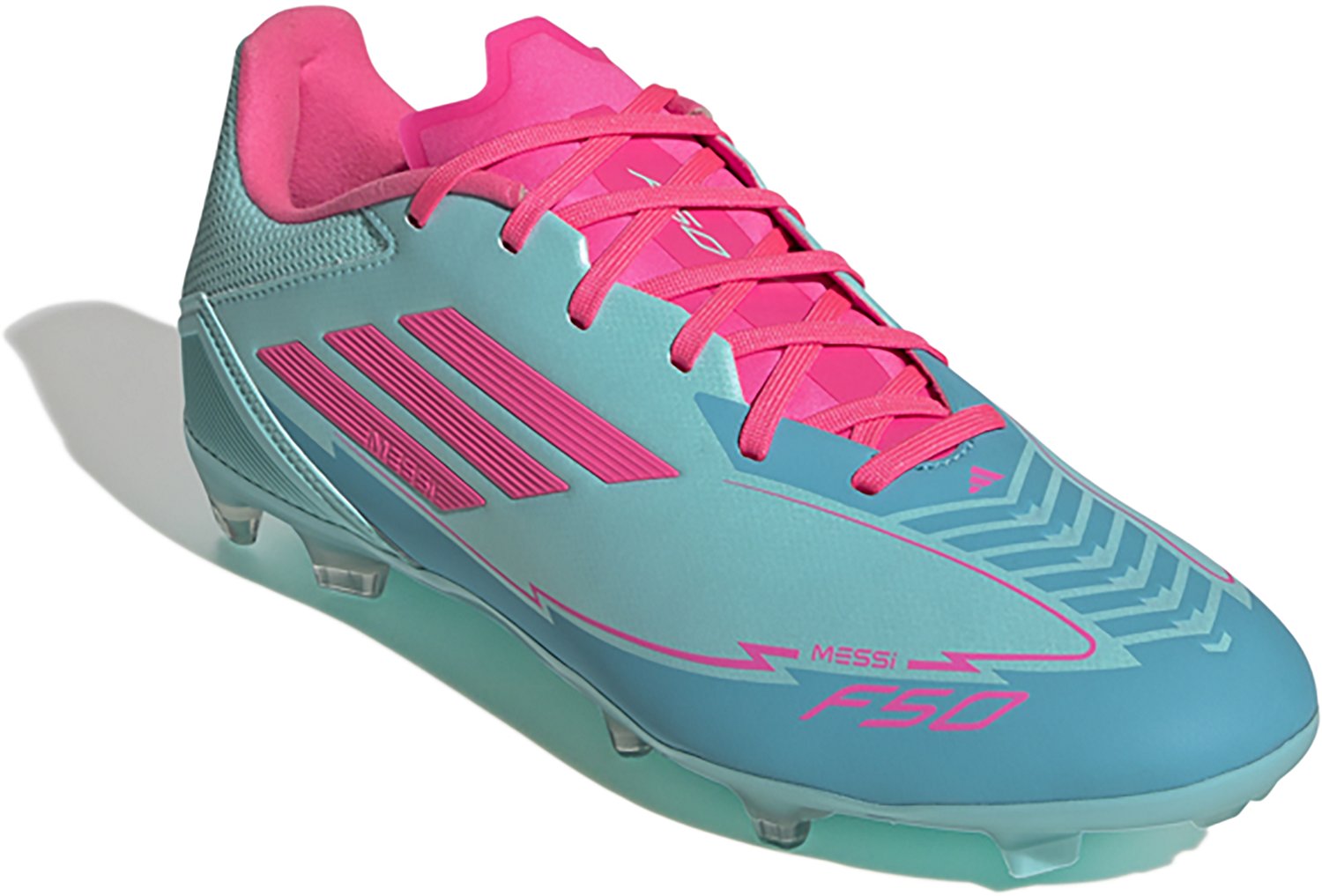 adidas Adults' F50 League FG/MG Messi Soccer Cleats                                                                              - view number 3
