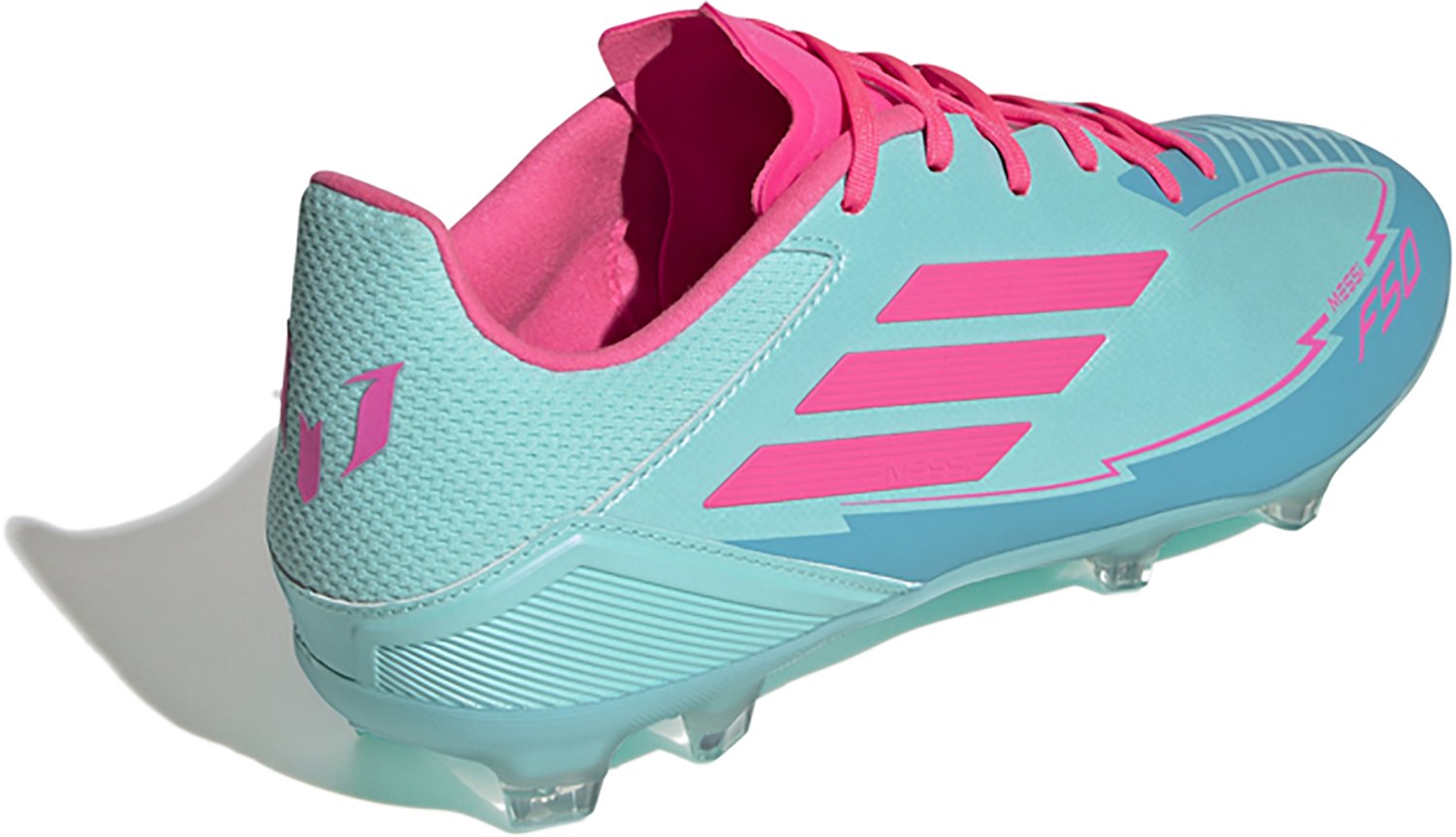 adidas Adults' F50 League FG/MG Messi Soccer Cleats                                                                              - view number 4