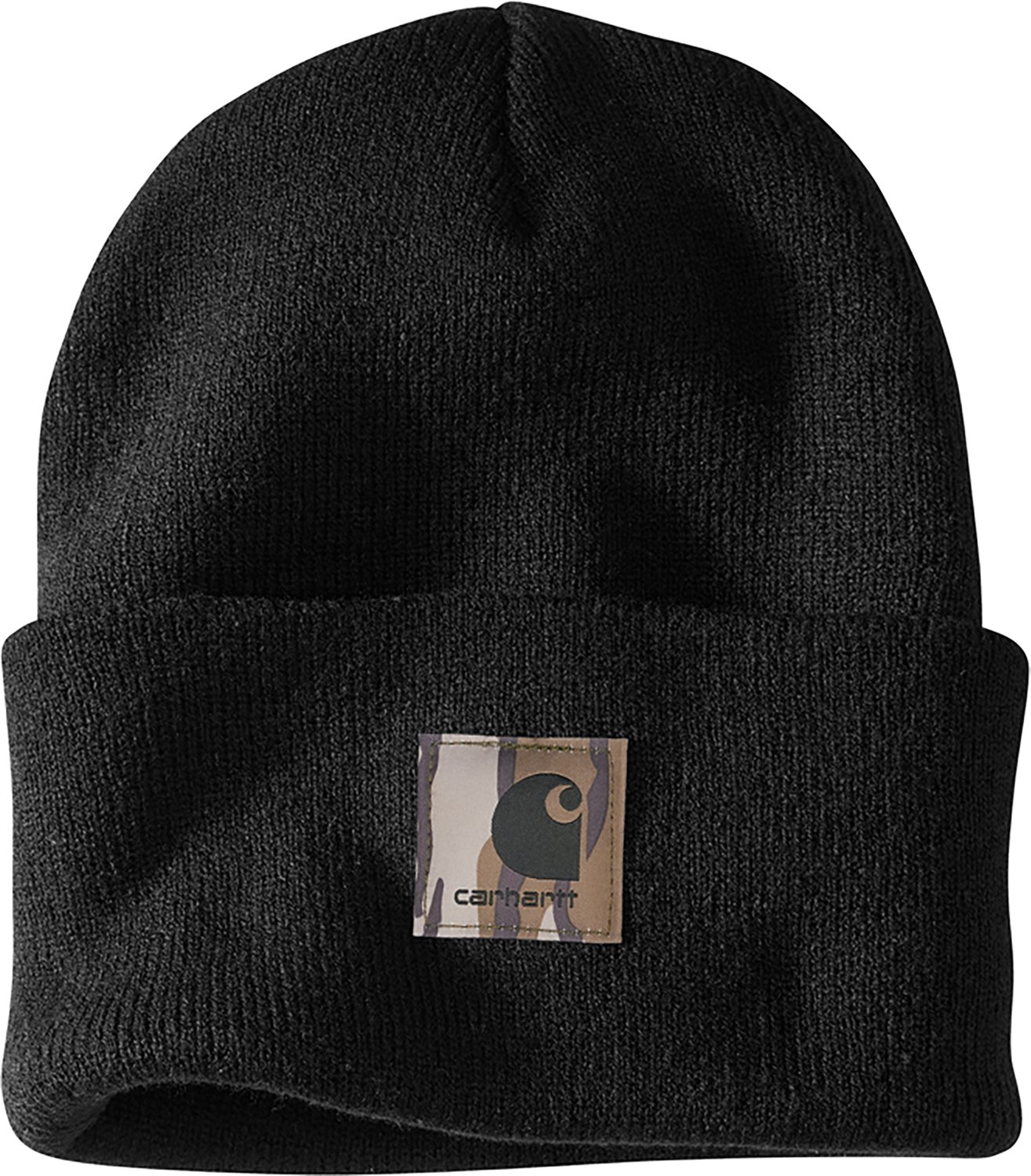 Carhartt Adult Knit Camo Patch Beanie