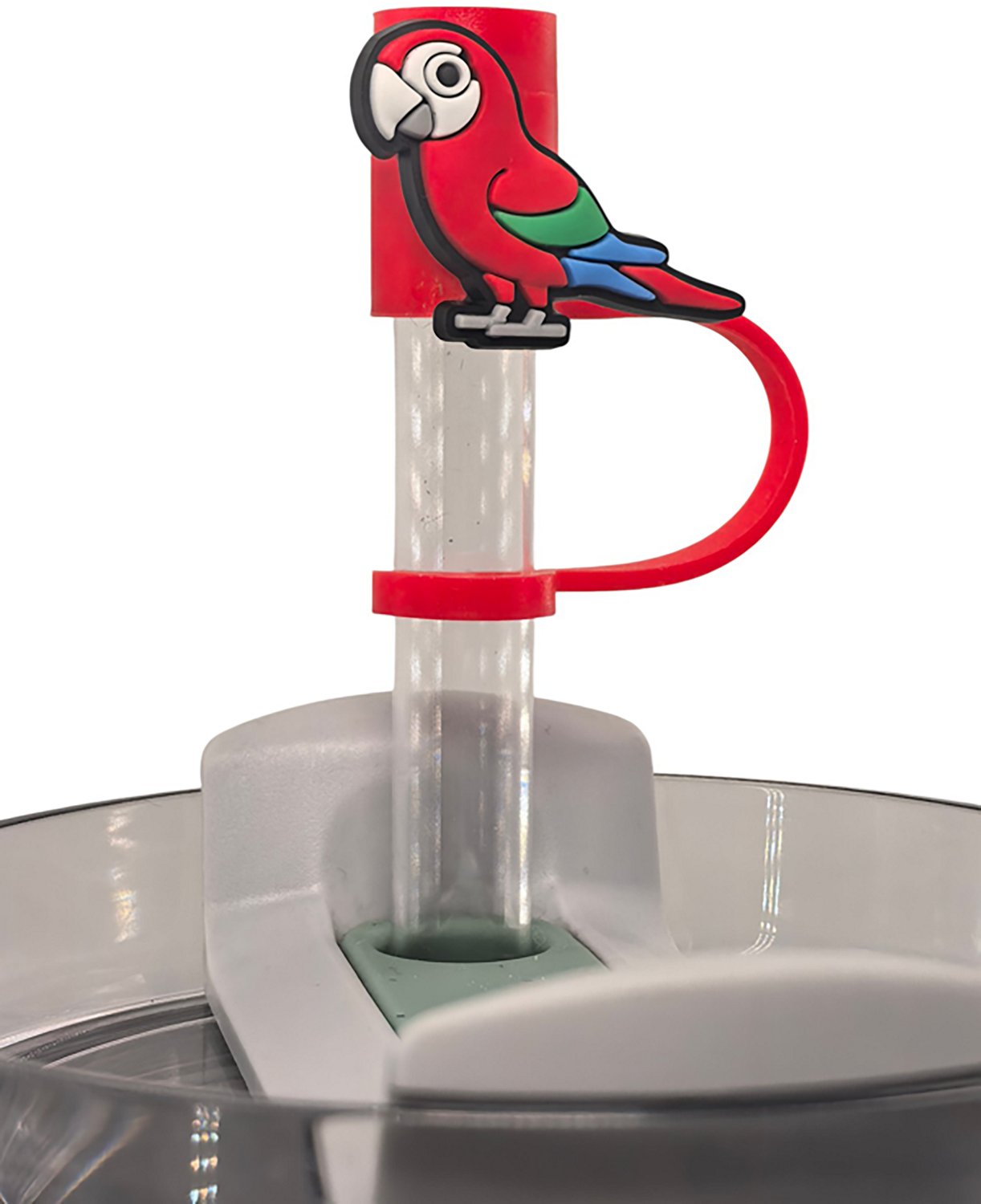 Lookout Product Group Silicone Animals and Pineapple Straw Toppers 4-Pack - view number 2