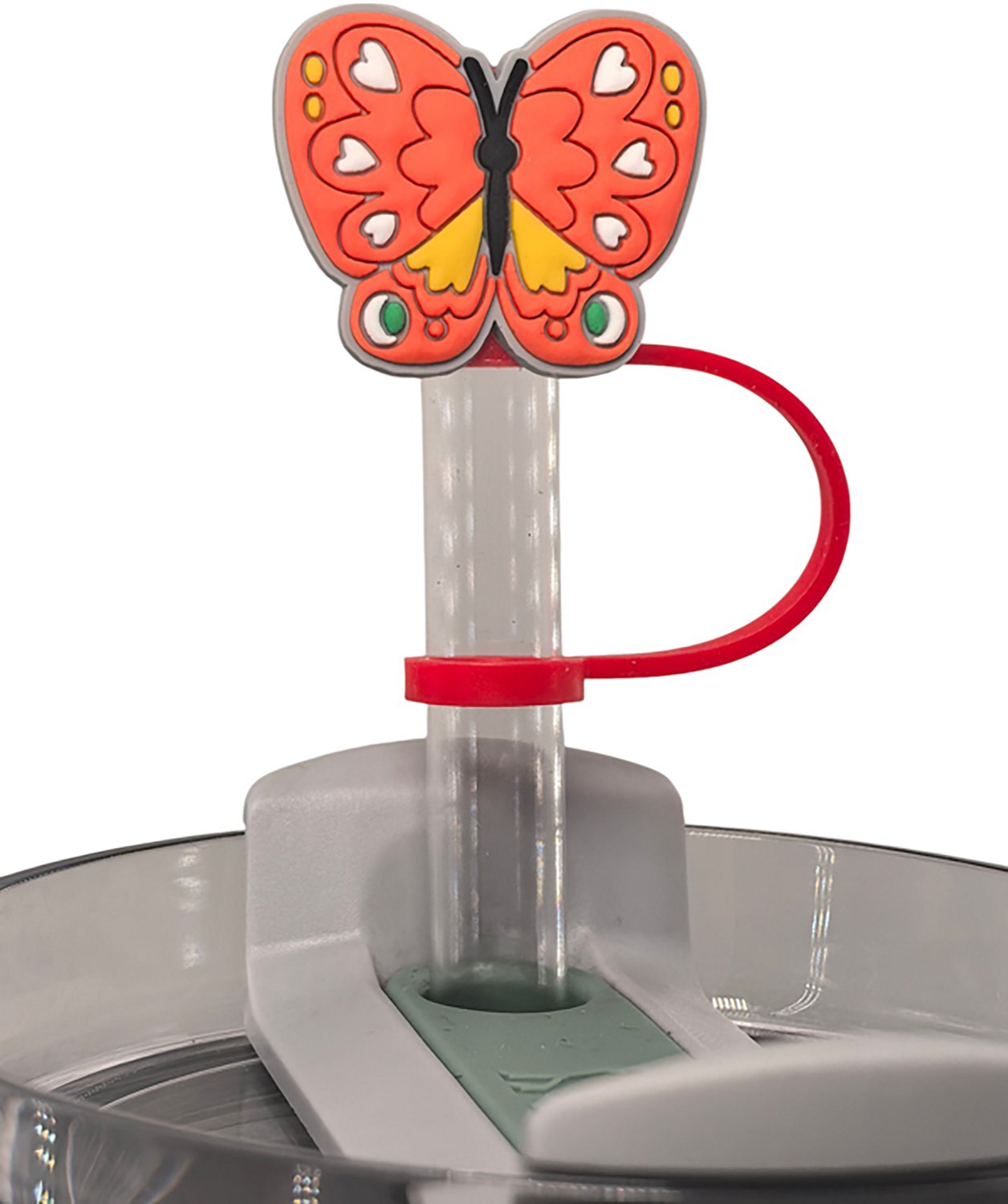 Lookout Product Group Silicone Animals and Pineapple Straw Toppers 4-Pack - view number 3