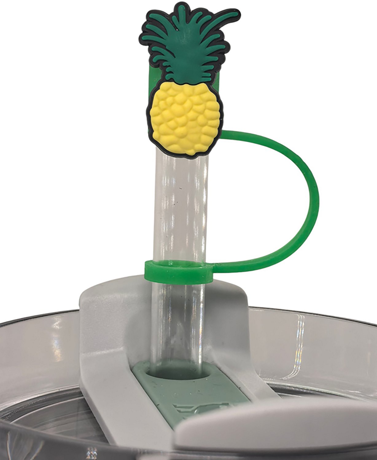Lookout Product Group Silicone Animals and Pineapple Straw Toppers 4-Pack - view number 4