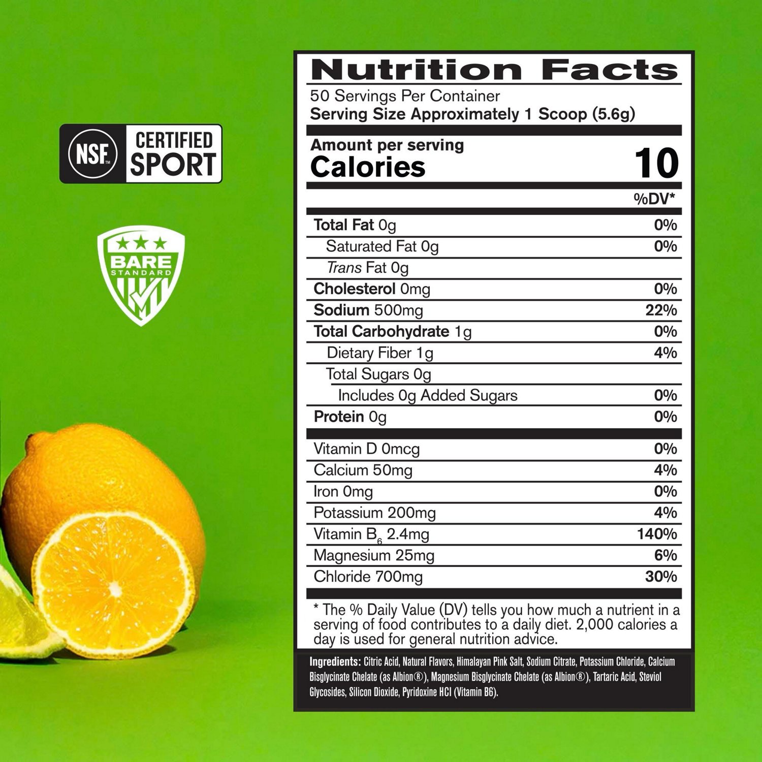 BPN Bare Performance Nutrition Electrolytes/Hydration Supplement                                                                 - view number 2