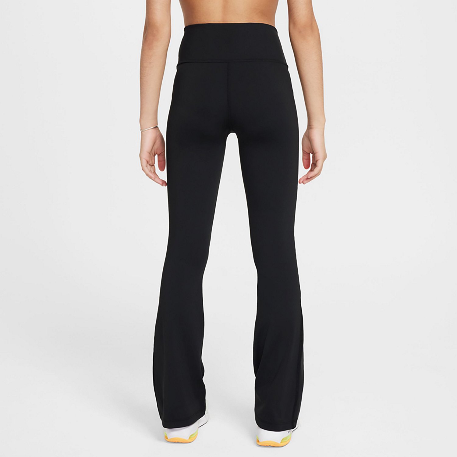 Nike Girls' Nike One Dri-FIT Flared Leggings - view number 2