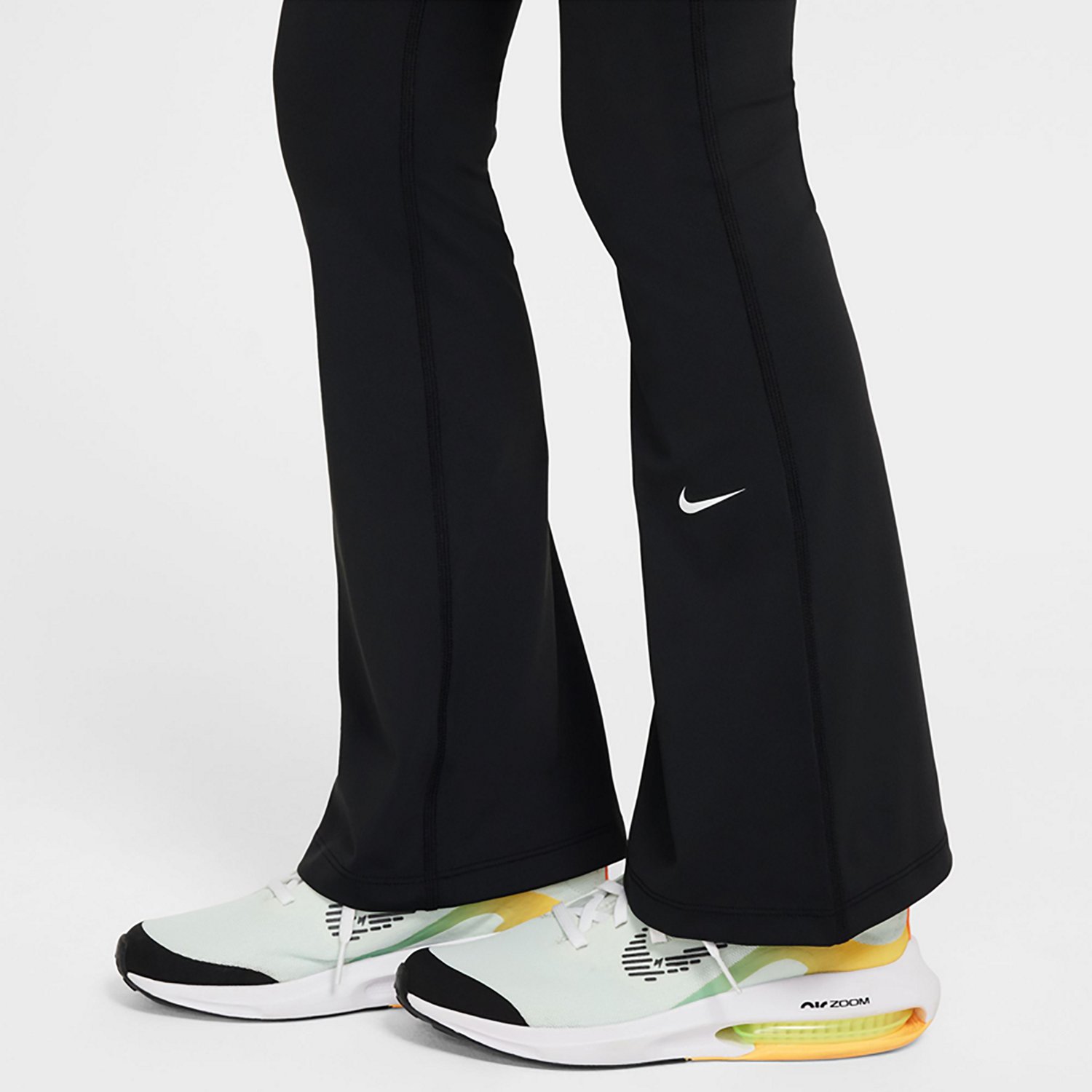 Nike Girls' Nike One Dri-FIT Flared Leggings - view number 3