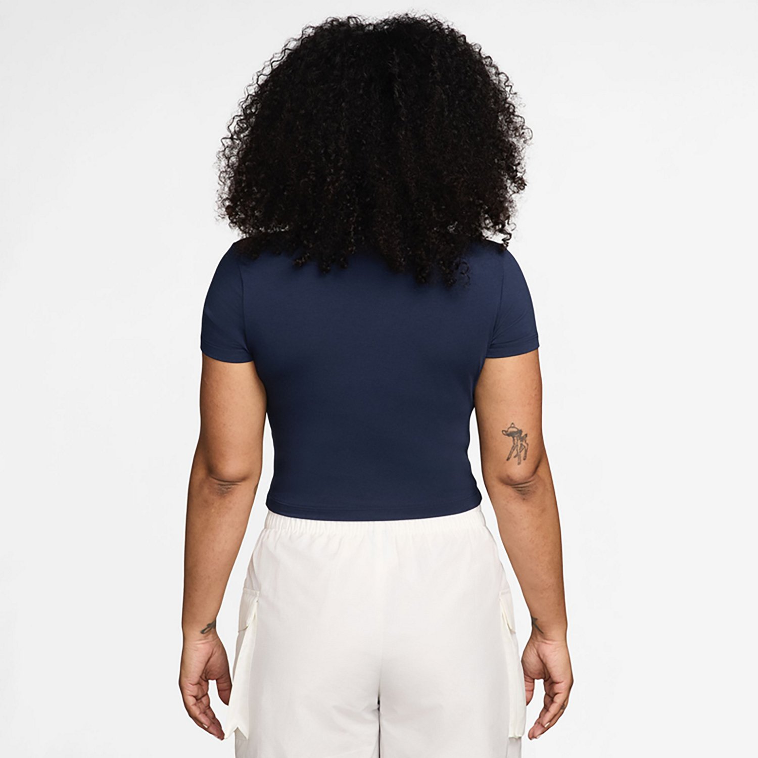 Nike Women's Sportswear Chill Knit Cropped T-shirt - view number 2