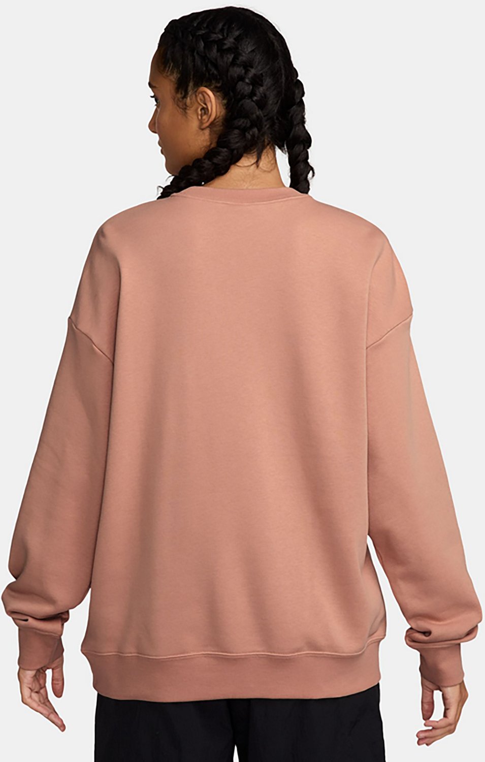 Nike Women's Sportswear Clube Fleece Loose Crew-Neck Sweatshirt - view number 2