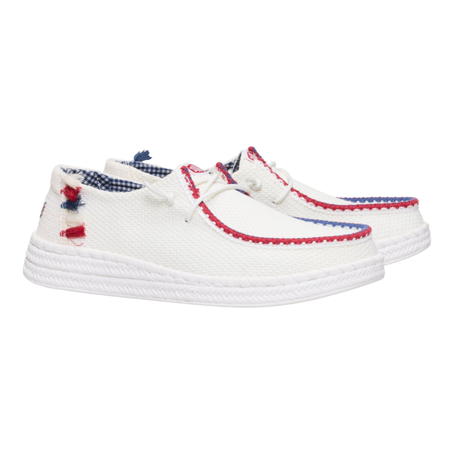 HEYDUDE Women's Wendy Americana Espadrille Shoes - view number 3