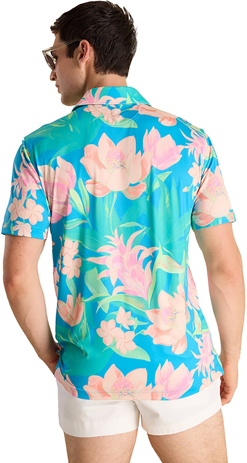 Chubbies Men's Stop & Smell The Roses Performance Polo Shirt - view number 2