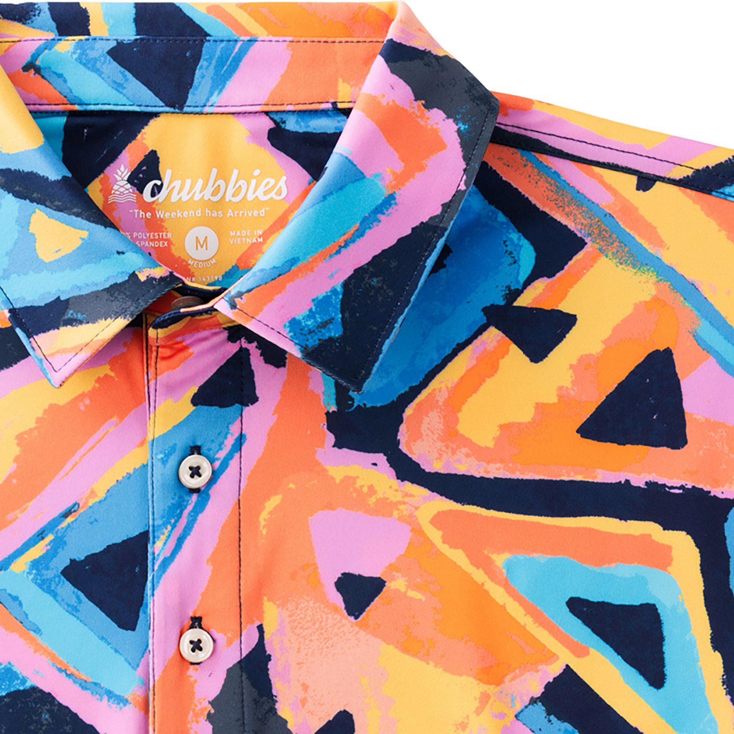 Chubbies Men's The Exploding Nacho Performance Polo Shirt - view number 6