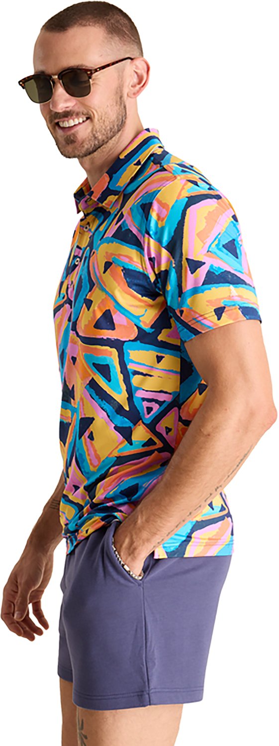 Chubbies Men's The Exploding Nacho Performance Polo Shirt - view number 3