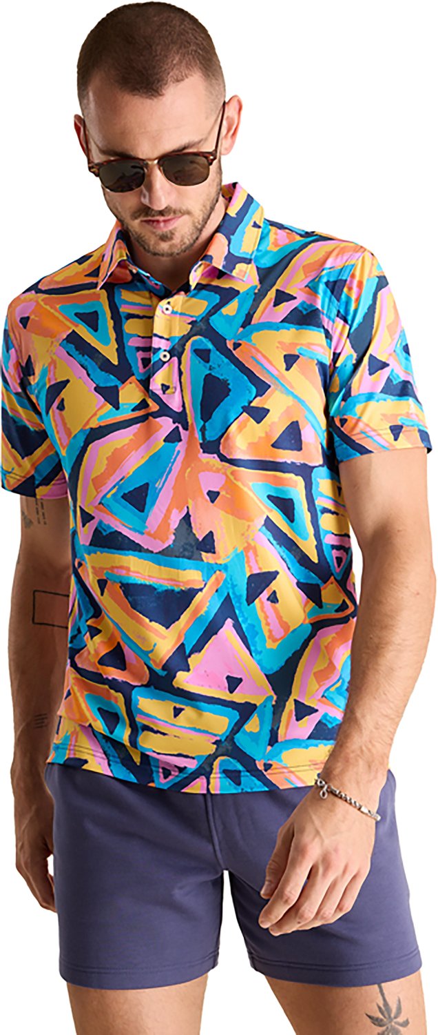 Chubbies Men's The Exploding Nacho Performance Polo Shirt - view number 4