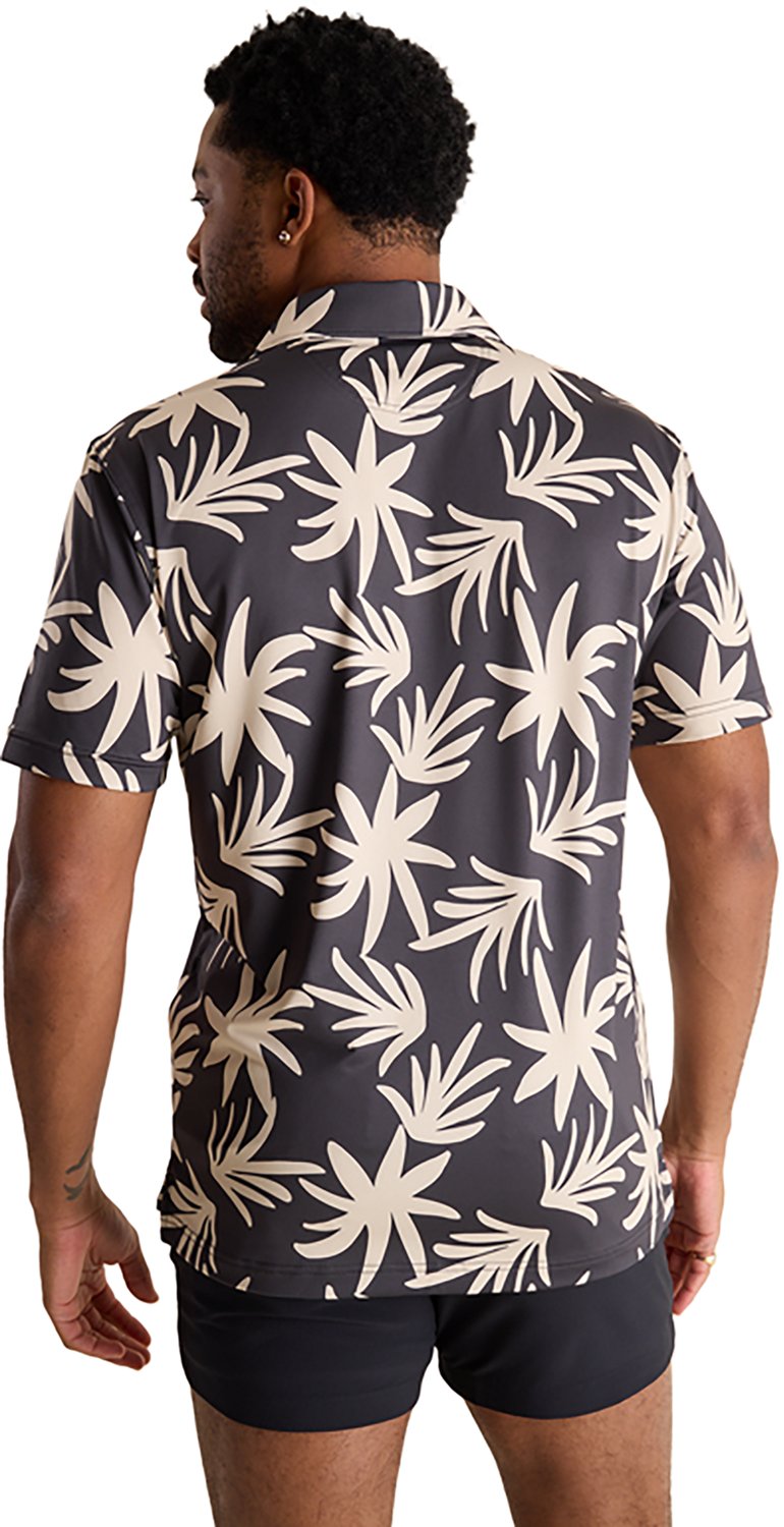 Chubbies Men's The Party Time Floral Performance Polo Shirt - view number 2