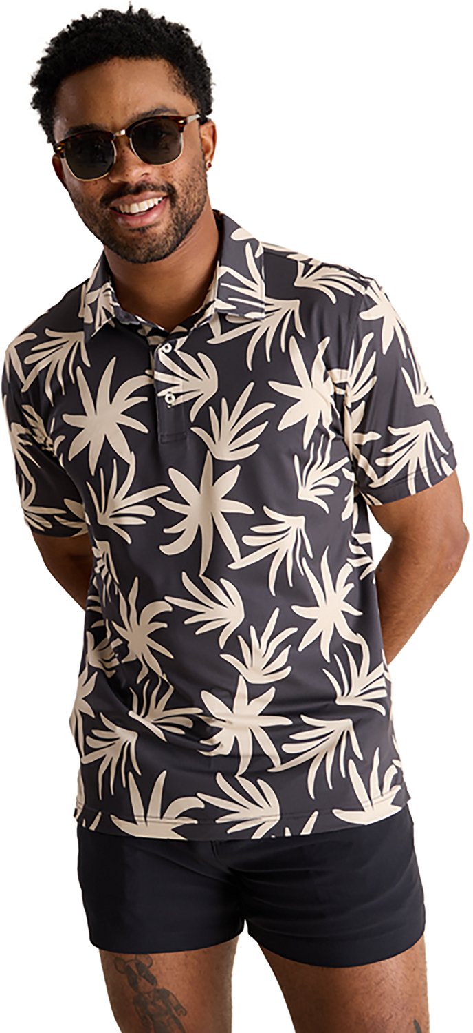 Chubbies Men's The Party Time Floral Performance Polo Shirt - view number 3