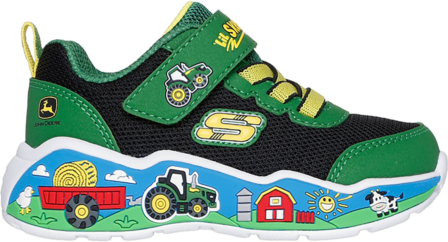 SKECHERS Toddler Boys' John Deere Play Scene Barn-Squad Buddies Shoes - view number 1