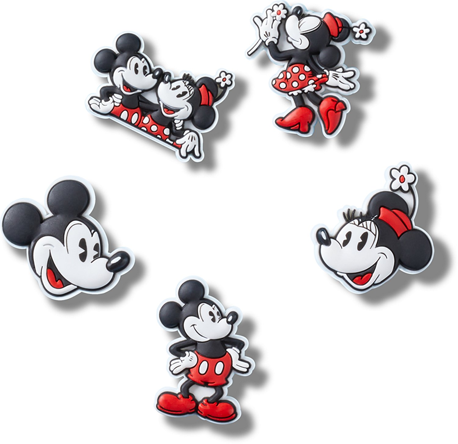 Crocs Mickey and Minnie Jibbitz 5-Pack