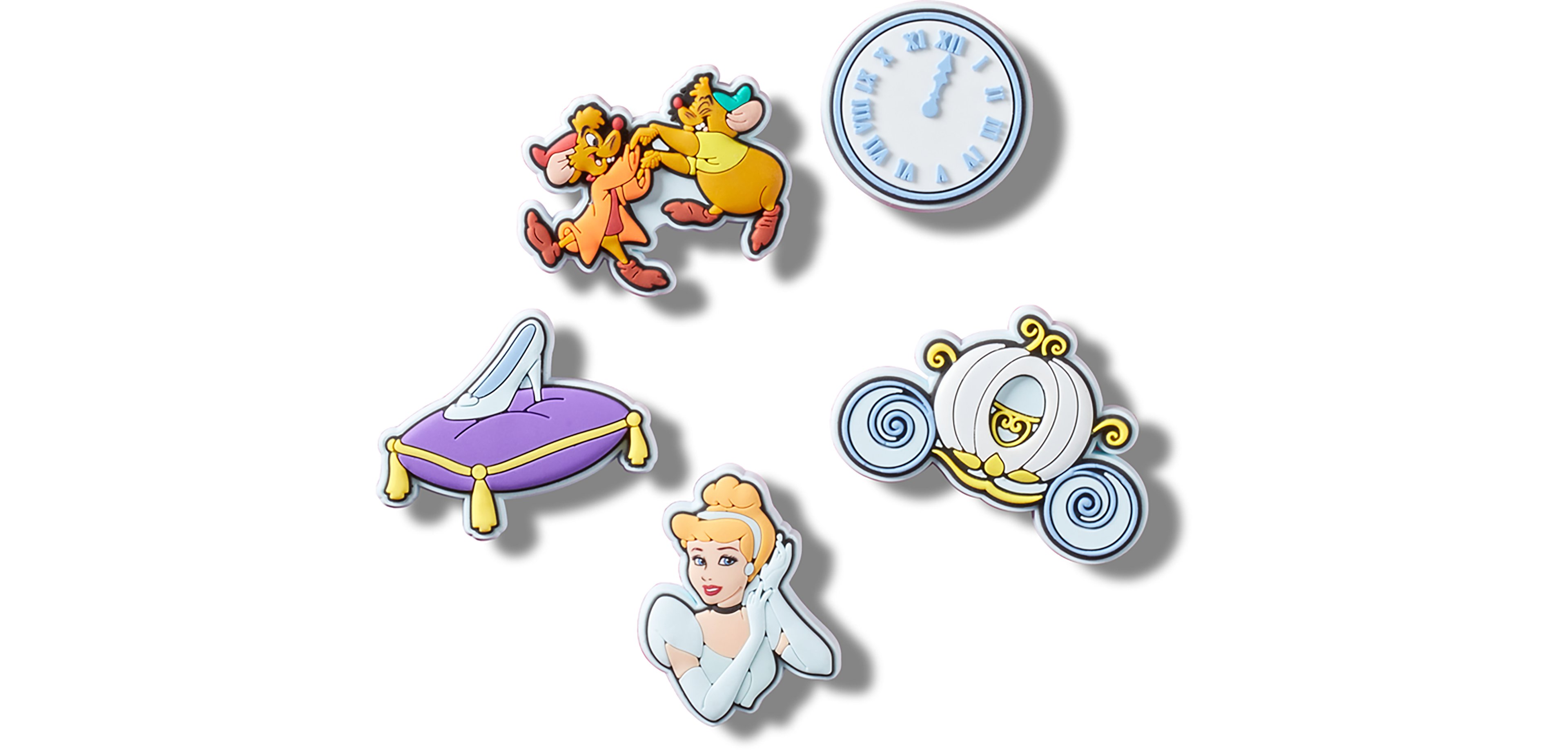 Crocs Cinderella Jibbitz 5-Pack