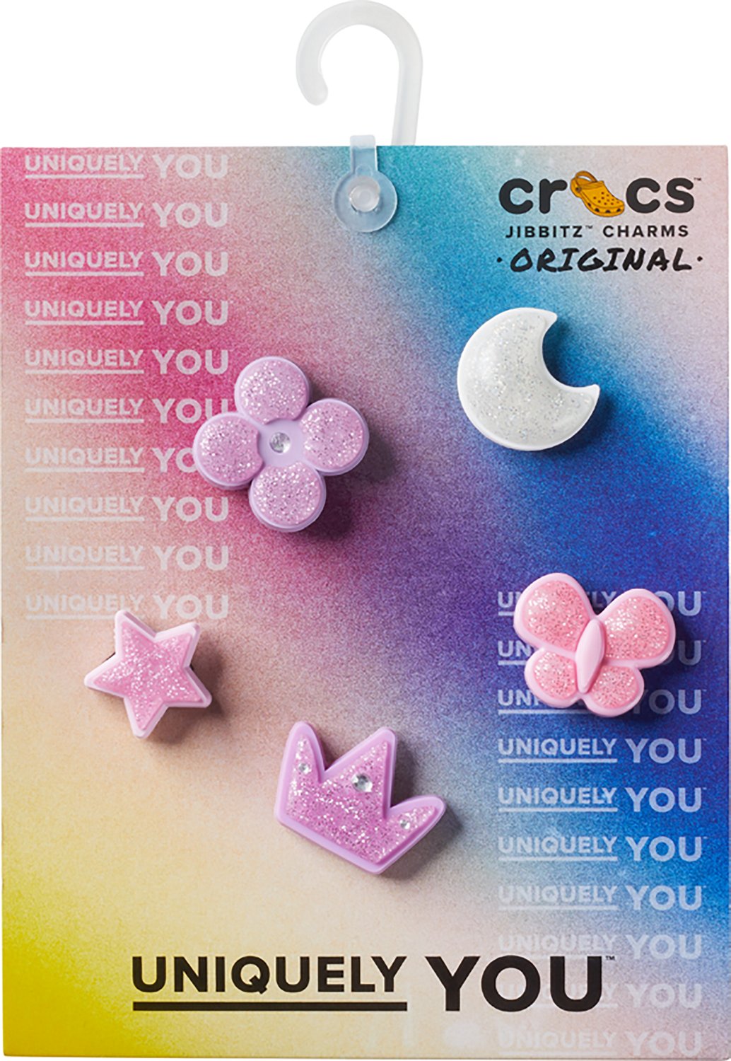 Crocs Tiny Glitter Girl Icons Jibbitz 5-Pack