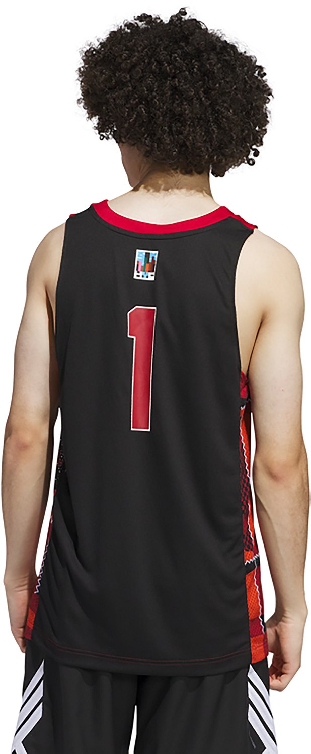 Adidas Men's Indiana University Black History Month Basketball Jersey - view number 2
