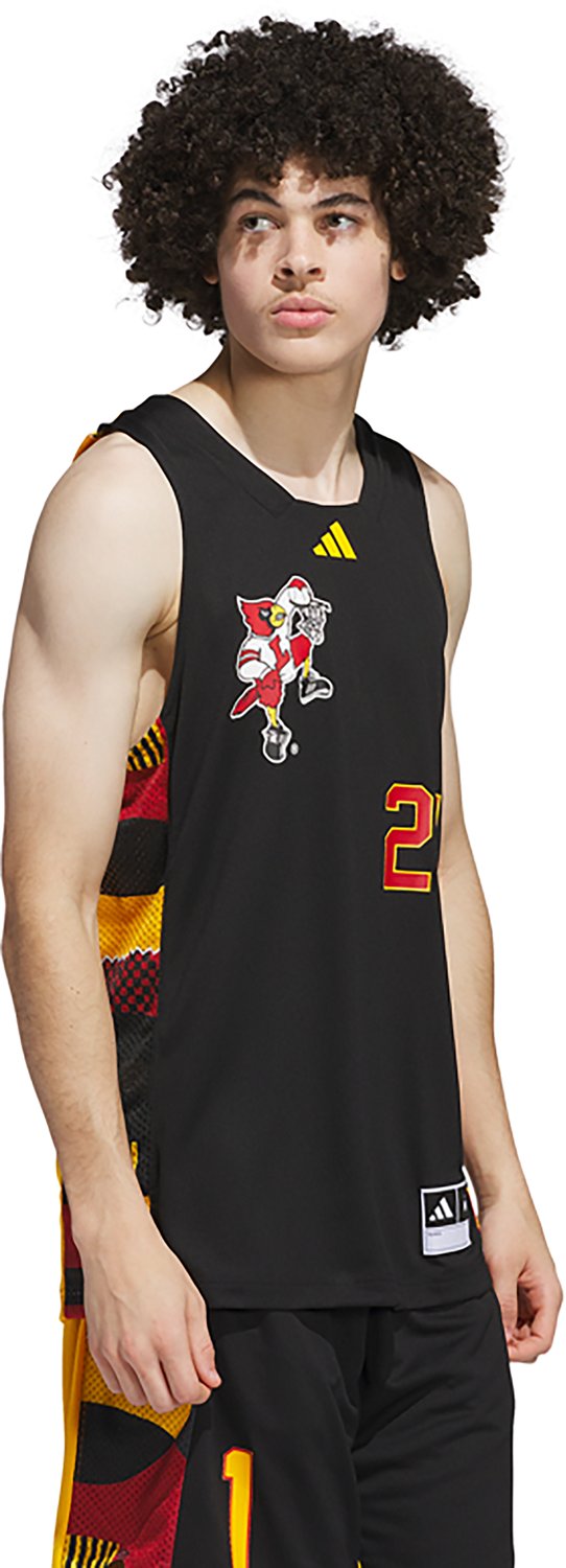 Adidas Men's University of Louisville Black History Month Basketball Jersey - view number 3