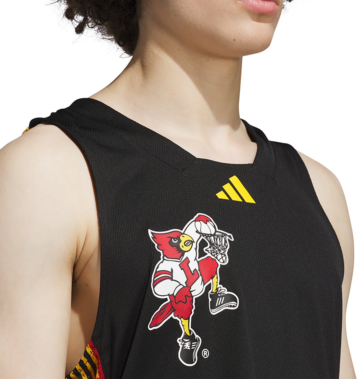 Adidas Men's University of Louisville Black History Month Basketball Jersey - view number 4