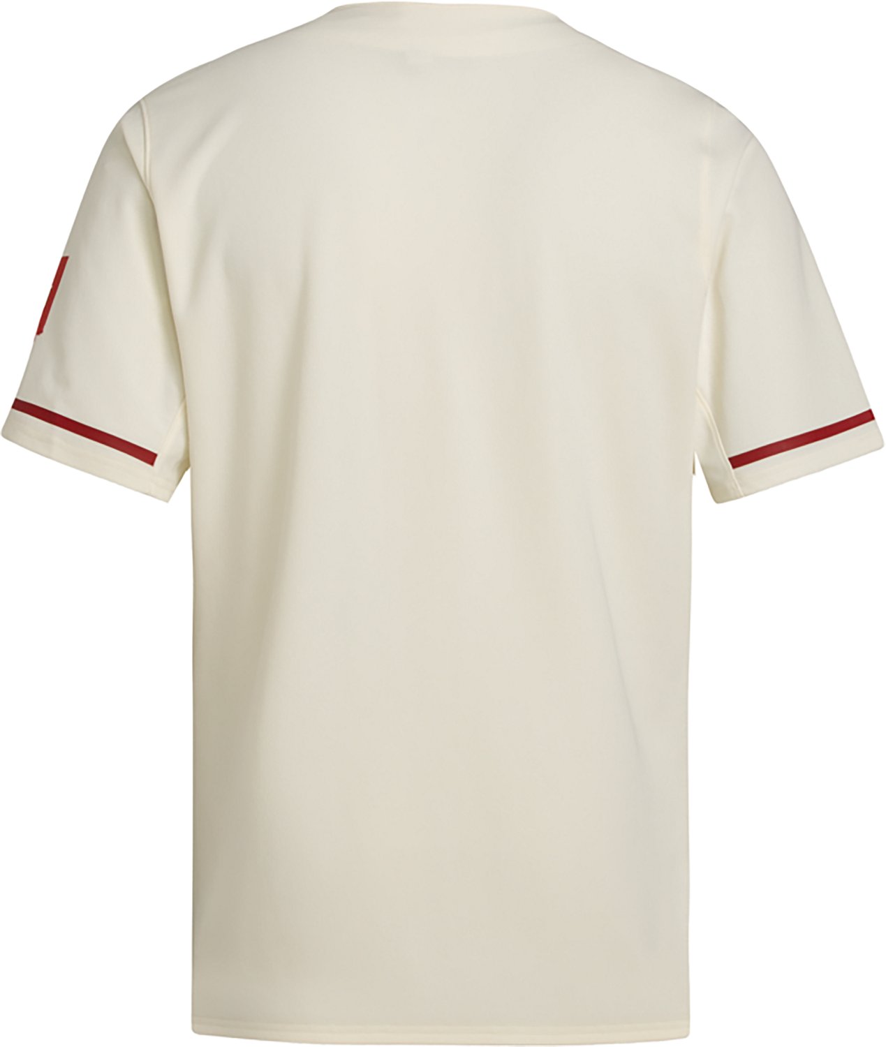 adidas Men's Indiana University Gold Standard Full Button Baseball Jersey - view number 2