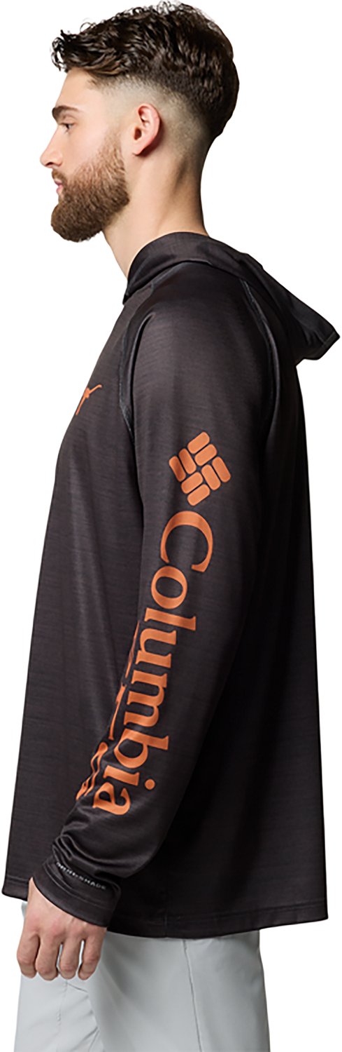Columbia Sportswear Men's University of Texas PFG Super Terminal Tackle Hoodie - view number 3