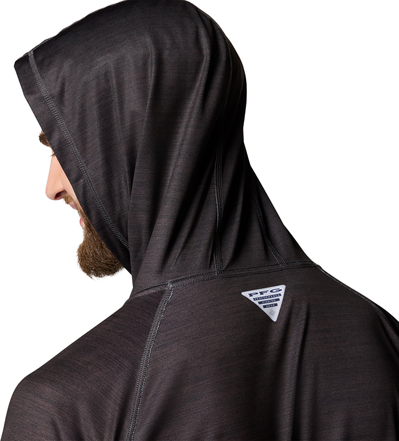 Columbia Sportswear Men's University of Arkansas PFG Super Terminal Tackle Hoodie - view number 5