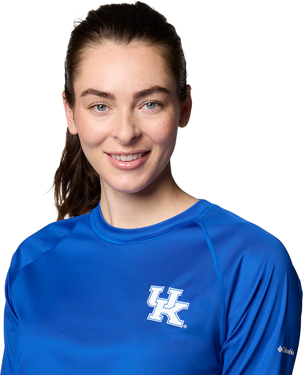 Columbia Sportswear Women's University of Kentucky Boundless Trek Active Long Sleeve Shirt - view number 4