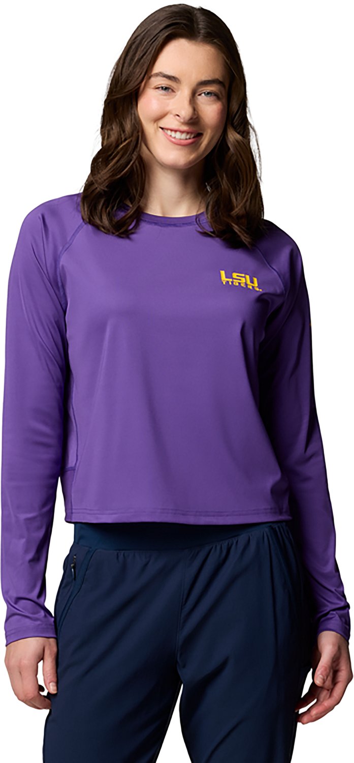 Columbia Sportswear LSU Tigers Women's Boundless Trek™ Active Long Sleeve Shirt - view number 6