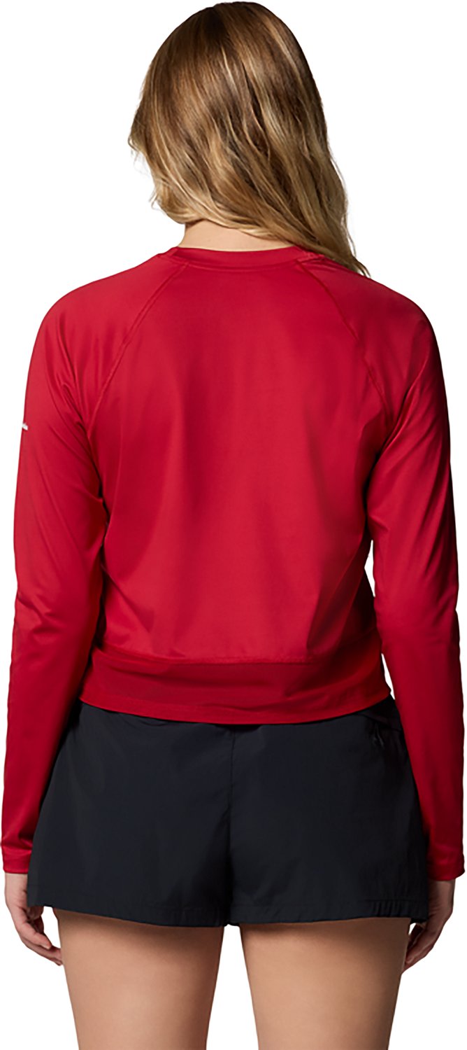 Columbia Sportswear Women's University of Arkansas Boundless Trek Active Long Sleeve Shirt - view number 2