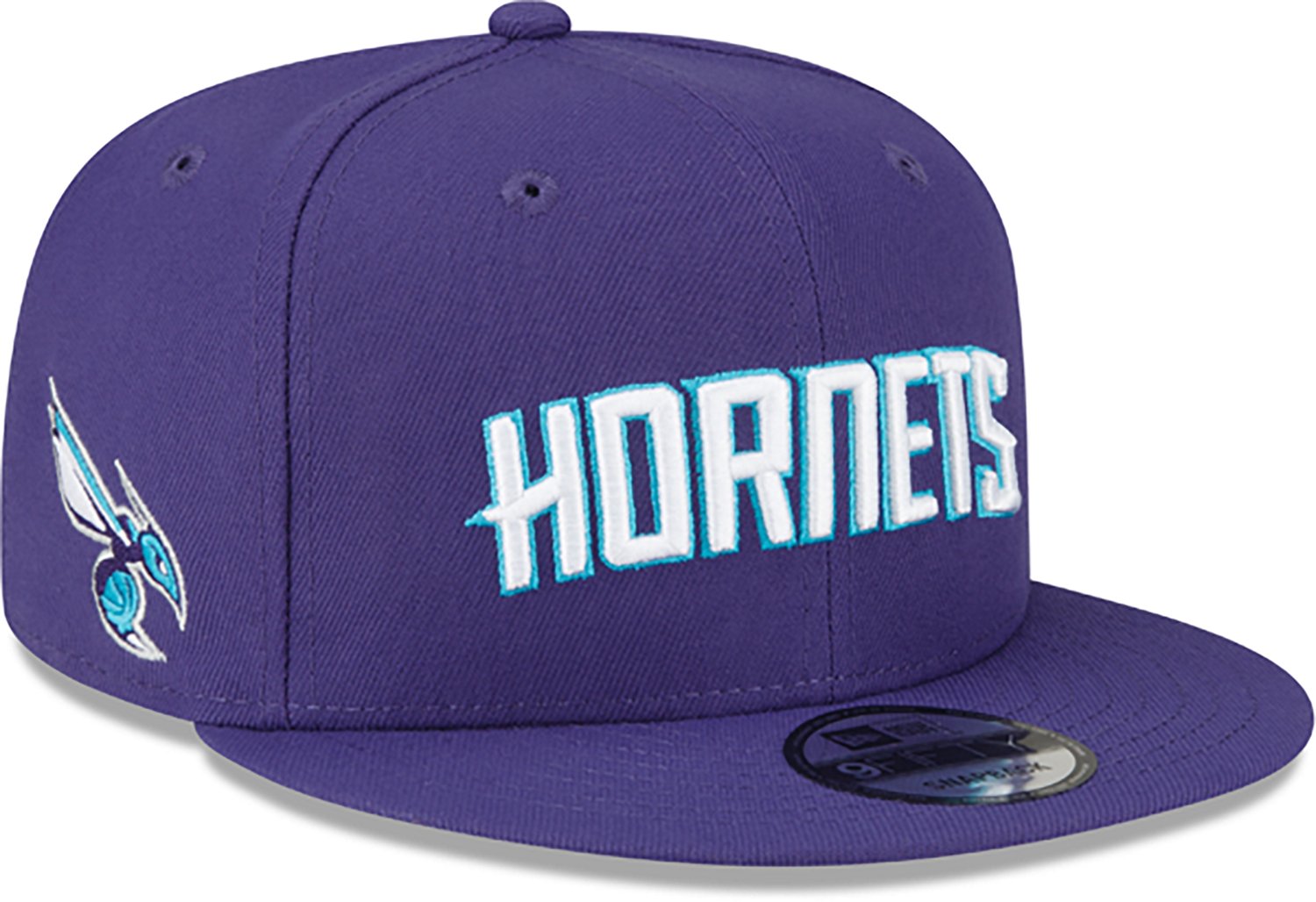 New Era Adults' Charlotte Hornets Statement 9FIFTY Cap                                                                           - view number 3