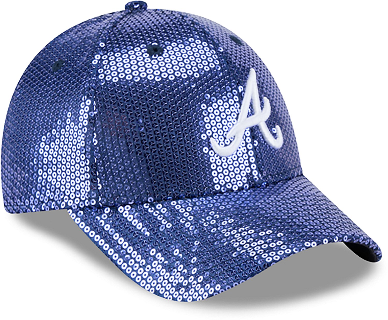 New Era Atlanta Braves Women's 9FORTY Sequin OTC Cap - view number 3