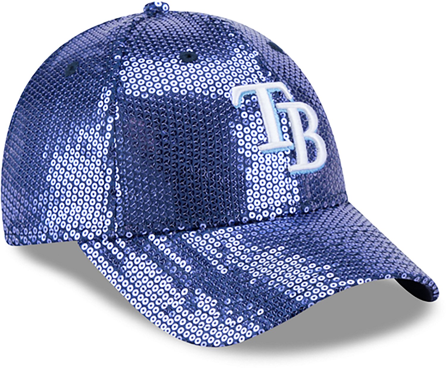 New Era Tampa Bay Rays Women's 9FORTY Sequin OTC Cap - view number 3