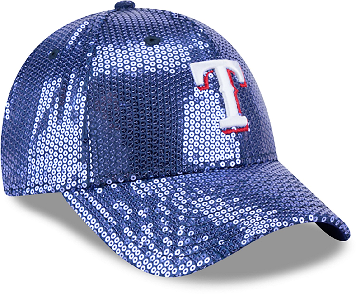 New Era Texas Rangers Women's 9FORTY Sequin OTC Cap - view number 3