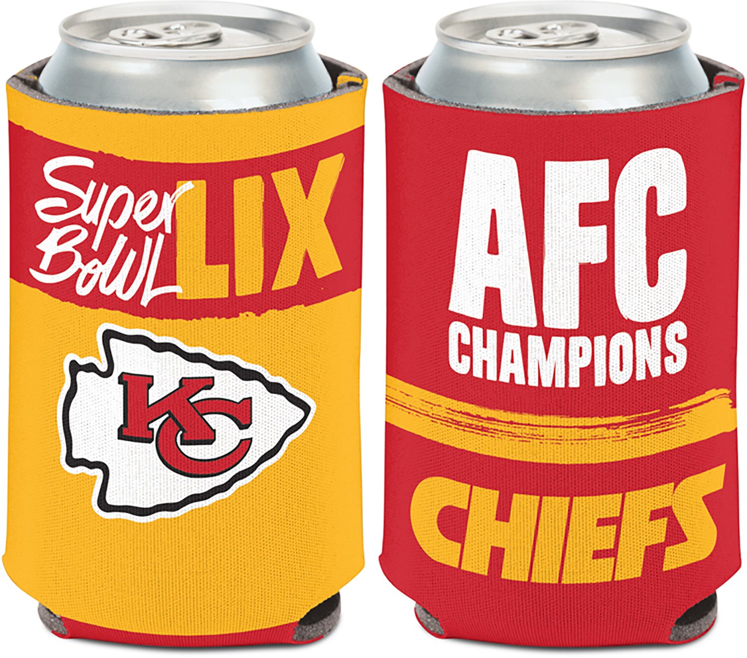 WinCraft Kansas City Chiefs '24 AFC Champions 12 oz Can Cooler