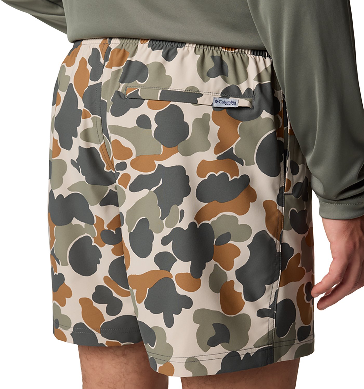 Columbia Sportswear Men's PFG Rambler Printed Water Shorts 6 in                                                                  - view number 5