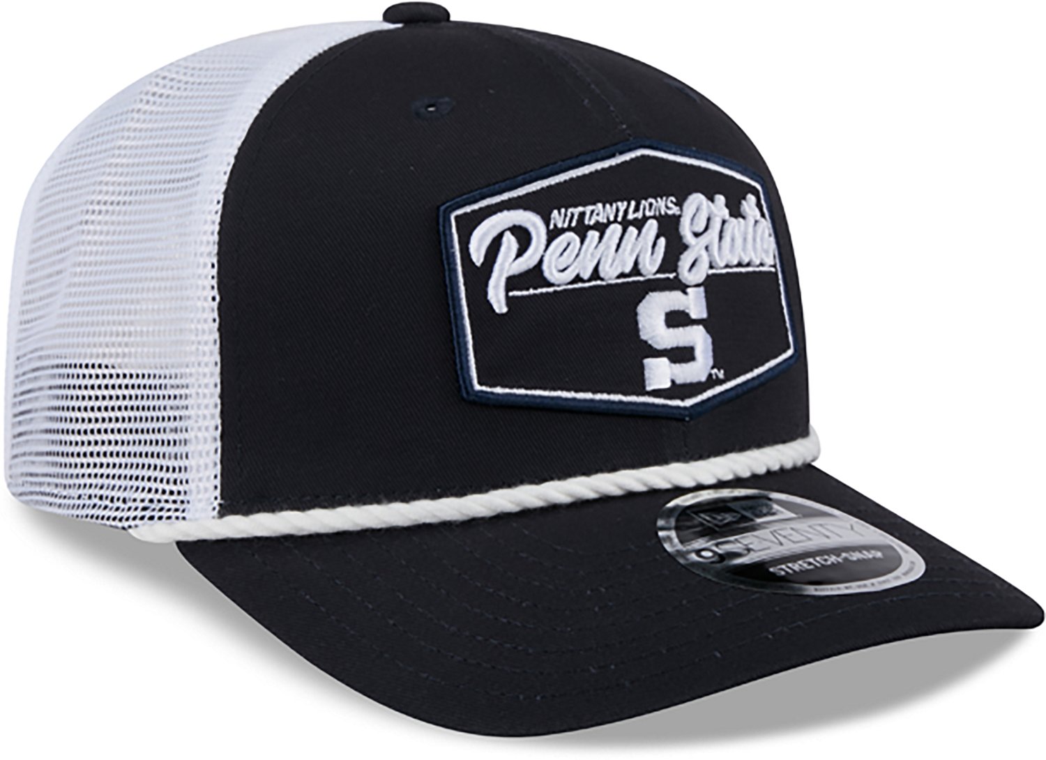 New Era Adults' Penn State Patch 9SEVENTY SS Trucker Cap - view number 3