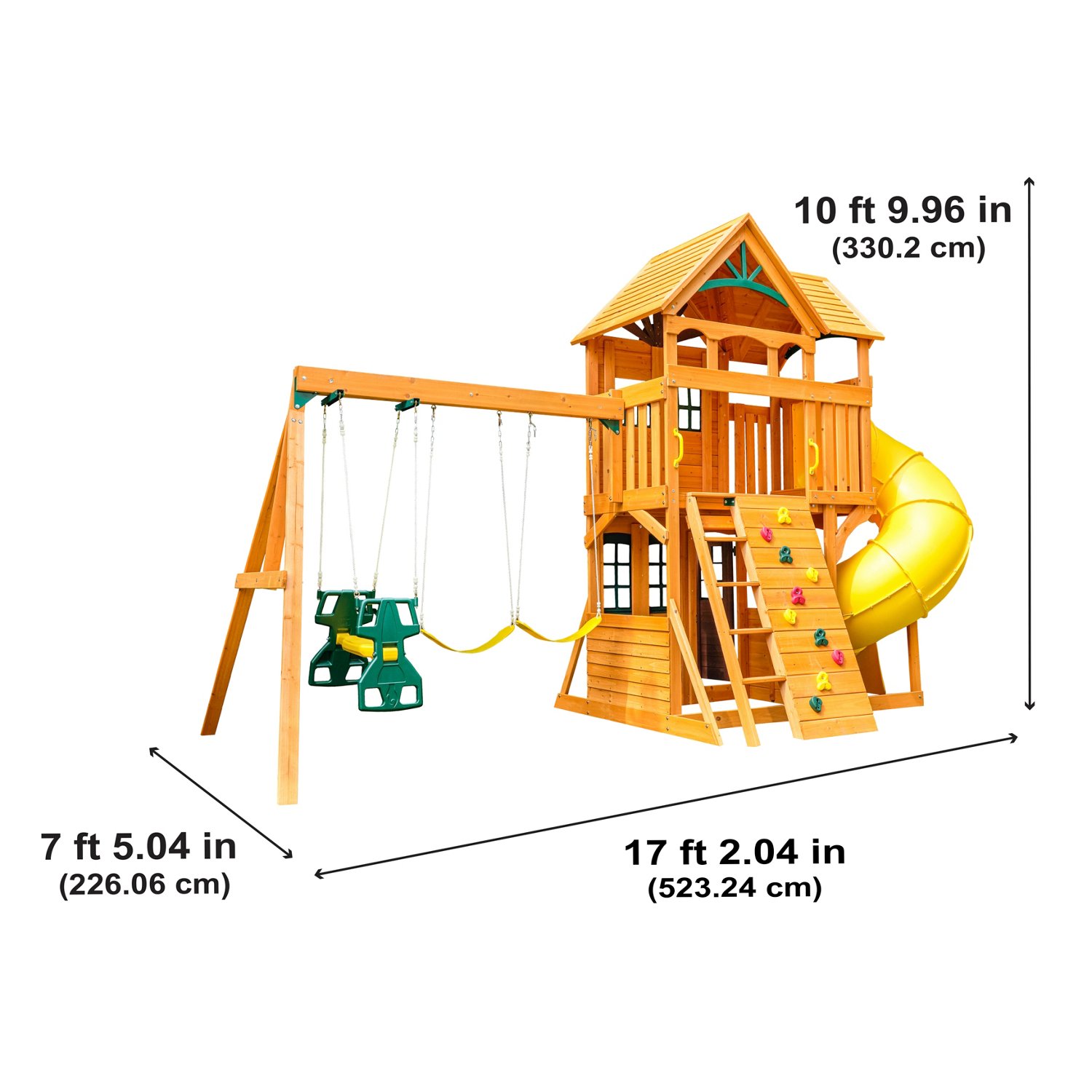 KidKraft Boulder Station Swing Set Playset                                                                                       - view number 2